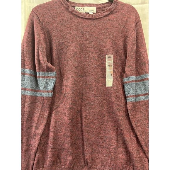 sonoma goods for life men longsleeve Sweater Size S Color Red - Picture 9 of 9